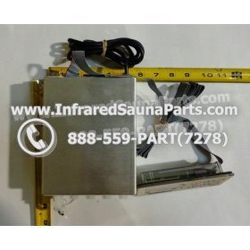 COMPLETE CONTROL POWER BOX WITH CONTROL PANEL - COMPLETE CONTROL POWER BOX  AIRWALL INFRARED SAUNA WITH CONTROL PANEL 9