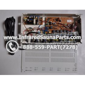 COMPLETE CONTROL POWER BOX 110V / 120V - COMPLETE CONTROL POWER BOX 110V / 120V CAL SAUNA  INFRARED SAUNA STYLE 4 5