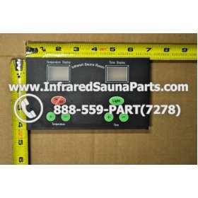 CIRCUIT BOARDS WITH  FACE PLATES - CIRCUIT BOARD WITH FACE PLATE VIDAL INFRARED SAUNA NYSN3DB F1.3 2
