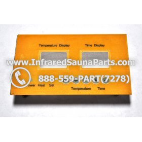 FACE PLATES - FACEPLATE FOR CIRCUIT BOARD ZENAWAKENING INFRARED SAUNA  WSP4 1