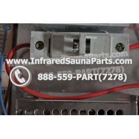 COMPLETE CONTROL POWER BOX 110V / 120V - COMPLETE CONTROL POWER BOX 110V / 120V HYDRA INFRARED SAUNA STYLE 1 11