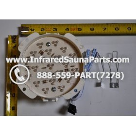 COMPLETE LIGHT ASSEMBLY 220V / 240V - COMPLETE LIGHT ASSEMBLY WITH BULB - 4 PIN CONNECTION 220V / 240V 5