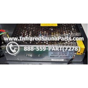 COMPLETE CONTROL POWER BOX 220V / 240V - COMPLETE CONTROL POWER BOX  220V / 240V WITH 8 CIRCUIT BOARD PINS SAUNAGEN INFRARED SAUNA 12