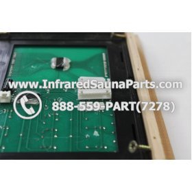 CIRCUIT BOARDS WITH  FACE PLATES - CIRCUIT BOARD WITH FACEPLATE ENLIGHTEN INFRARED SAUNA WITH HEAT LEVEL CONTROL STYLE 1 MAIN 4