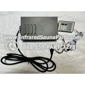 COMPLETE CONTROL POWER BOX WITH CONTROL PANEL - COMPLETE CONTROL POWER BOX  INFRARED SAUNA MODEL H1709011 H1502D1 WITH ONE CONTROL PANEL 1