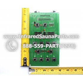 CIRCUIT BOARDS WITH  FACE PLATES - CIRCUIT BOARDS WITH FACE PLATES - HOME SPA INFRA-RED SAUNA   (12 BUTTONS) 3