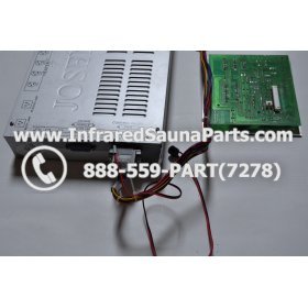 COMPLETE CONTROL POWER BOX WITH CONTROL PANEL - COMPLETE CONTROL POWER BOX JOSEN INFRARED SAUNA STYLE 3 WITH ONE CONTROL PANEL 4