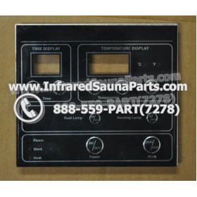 FACE PLATES - FACEPLATE FOR CIRCUIT BOARD YX32764-3 WASAUNA  9 BUTTONS 2