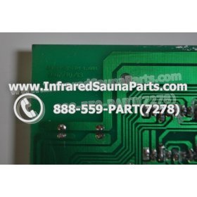 CIRCUIT BOARDS / TOUCH PADS - CIRCUIT BOARD  TOUCHPAD WASAUNA INFRARED SAUNA YX32764-3 (8 BUTTONS) 6