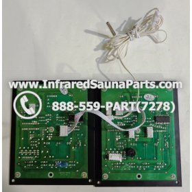 COMPLETE CONTROL POWER BOX WITH CONTROL PANEL - COMPLETE CONTROL POWER BOX CLEARLIGHT INFRARED SAUNA 110v 120v WITH TWO CONTROL PANELS 15