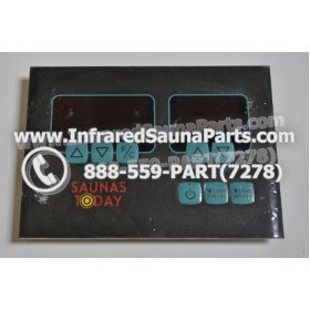 FACE PLATES - FACEPLATE FOR CIRCUIT BOARD SAUNAS TODAY INFRARED SAUNA 037S186A 1