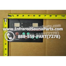 FACE PLATES - FACEPLATE FOR CIRCUIT BOARD HOTWIND INFRARED SAUNA XZSN1DB V1.5 2