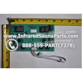 CIRCUIT BOARDS / TOUCH PADS - CIRCUIT BOARD  TOUCHPAD WATERSTAR INFRARED SAUNA NYSN3DB F1.3 WITH WIRE 2