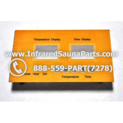 FACE PLATES - FACEPLATE FOR CIRCUIT BOARD VIDAL INFRARED SAUNA 06S10196 1