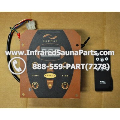 CIRCUIT BOARDS WITH  FACE PLATES - CIRCUIT BOARD WITH FACE PLATE CLEARLIGHT SN 20051124279 AND REMOTE CONTROL 1