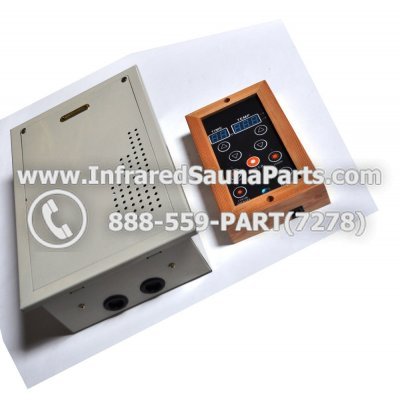 COMPLETE CONTROL POWER BOX WITH CONTROL PANEL - COMPLETE CONTROL POWER BOX 110V 120V 2400 WATTS WITH COMPLETE WIRING HARNESS AND WI-FI OPTION ONE CONTROL PANEL 1