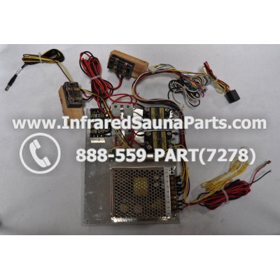 COMPLETE CONTROL POWER BOX 110V / 120V - COMPLETE CONTROL POWER BOX 110V / 120V WATERSTAR INFRARED SAUNA STYLE 2 1