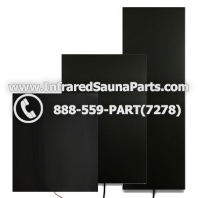 INFRARED SAUNA CARBON HEATERS - Carbon Infrared Sauna Heater / Carbon Heating Panel - 220/240 - volt power source 1